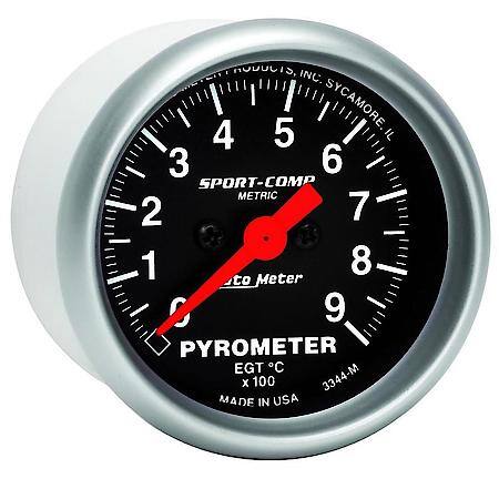 Gauge; Pyrometer (EGT); 2 1/16"; 900Deg.C; Digital Stepper Motor; Sport-Comp