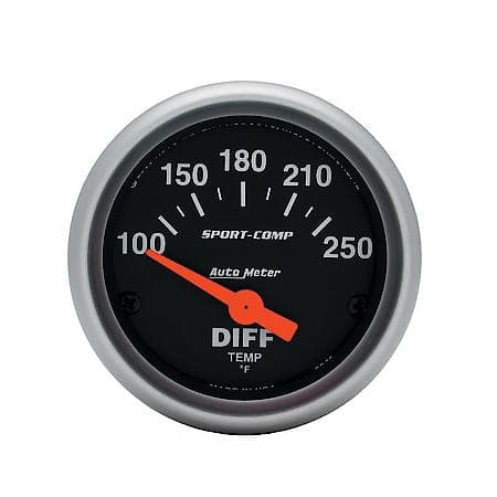 Gauge; Differential Temperature; 2 1/16"; 100-250  Deg. F; Electric; Sport-Comp