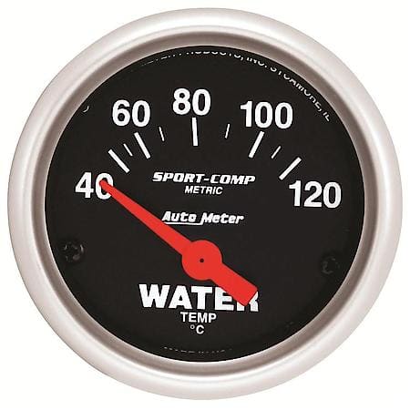 Gauge; Water Temperature; 2 1/16"; 40-120Deg.C; Electric; Sport-Comp