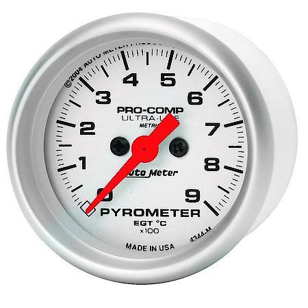 Gauge; Pyrometer (EGT); 2 1/16"; 900Deg.C; Digital Stepper Motor; Ultra-Lite