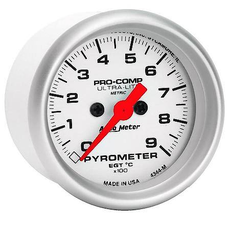 Gauge; Pyrometer (EGT); 2 1/16"; 900Deg.C; Digital Stepper Motor; Ultra-Lite