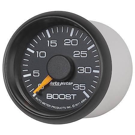 Gauge; Boost; 2 1/16"; 35 PSI; Mechanical; GM Factory Match