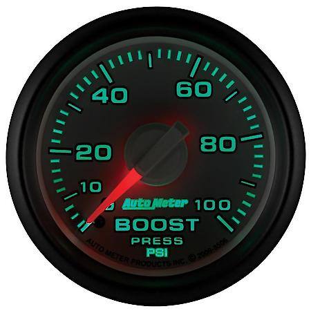 Gauge; Boost; 2 1/16"; 100 PSI; Mechanical; Ram Gen 3 Factory Match