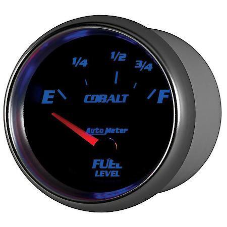 Gauge; Fuel Level; 2 5/8"; 73Oe To 10Of; Electric; Cobalt