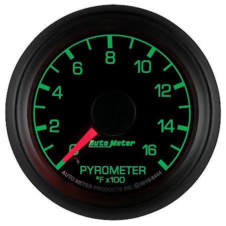 Gauge; Pyrometer (EGT); 2 1/16"; 1600 Deg. F; Stepper Motor; Ford Factory Match