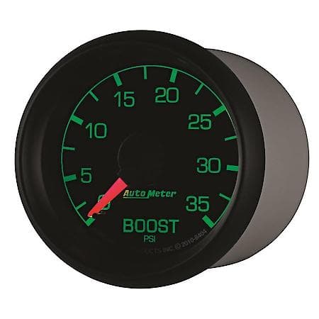 Gauge; Boost; 2 1/16"; 35 PSI; Mechanical; Ford Factory Match