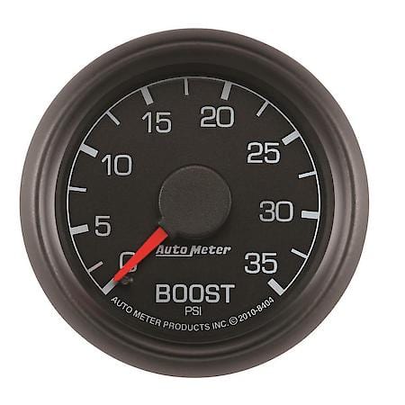 Gauge; Boost; 2 1/16"; 35 PSI; Mechanical; Ford Factory Match