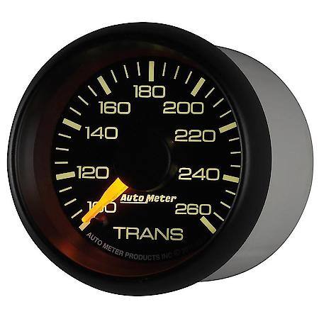 Gauge; Trans Temperature; 2 1/16"; 100-260 Deg. F; Digital Stepper Motor; GM Factory Ma