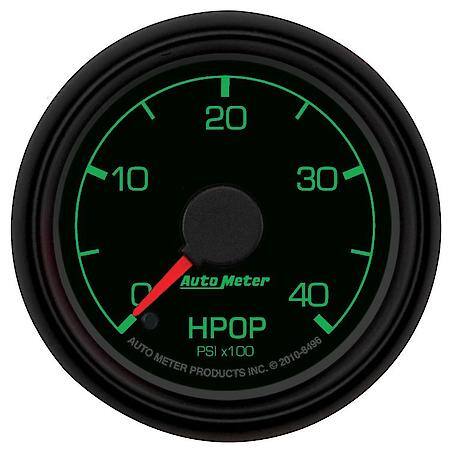 Gauge; High Press Oil Pump; 2 1/16"; 4K PSI; Stepper Motor; Ford Factory Match