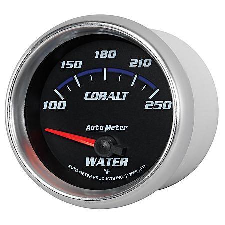 Gauge; Water Temperature; 2 5/8"; 100-250 Deg. F; Electric; Cobalt