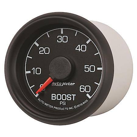 Gauge; Boost; 2 1/16"; 60 PSI; Mechanical; Ford Factory Match