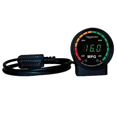 Gauge; Fuel Economy; 2"; RPM/MPH/Inst/Avg Mpg; Digital; OBDII; Ecometer II