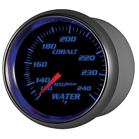 Gauge; Water Temperature; 2 5/8"; 120-240 Deg. F; Mechanical; Cobalt