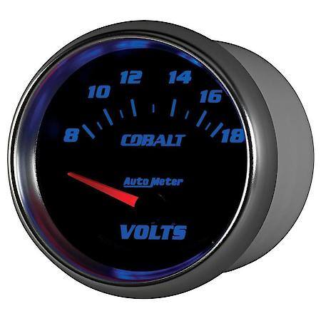 Gauge; Voltmeter; 2 5/8"; 18V; Electric; Cobalt