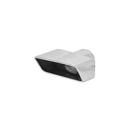 Exhaust Tip - 3.00 X 7.00 In. Rectangle Polished Ss - Challenger - Right - Clamp