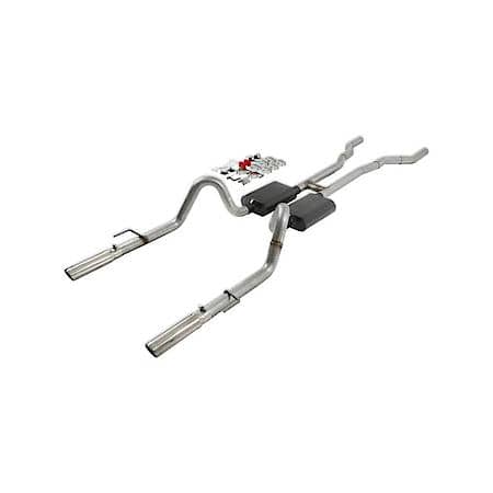 Header-Back System 409S - Dual Rear Exit - American Thunder - Aggressive Sound