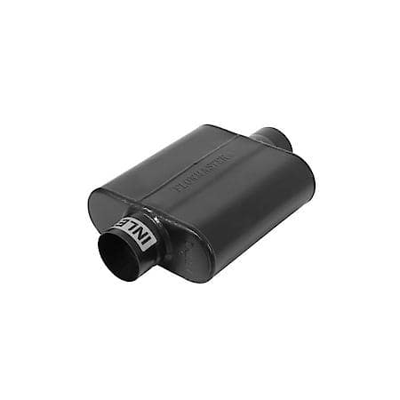 40 Series Race Muffler 409S - 2.50 Center In - 2.50 Center Out -Aggressive Sound
