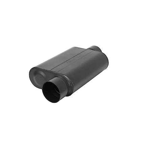 40 Series Race Muffler 409S - 3.50 Offset In - 3.50 Center Out -Aggressive Sound