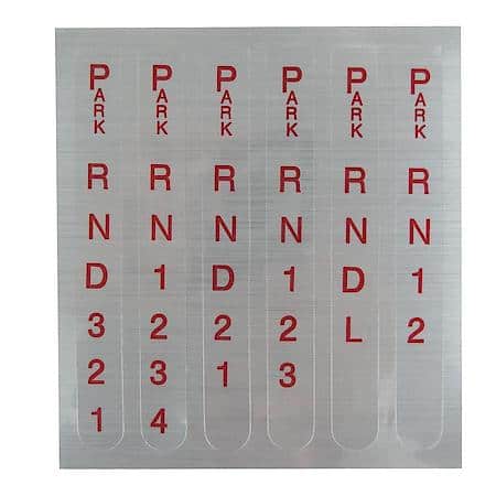Indicator Decal