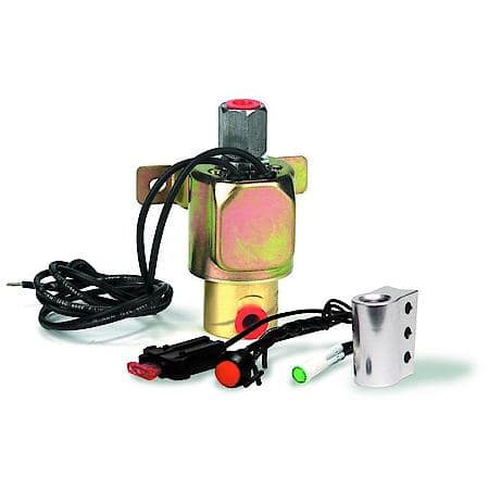 Launch Control, Zinc Plated Steel, 1/8 Inch Npt Inlet/Outlet With Button