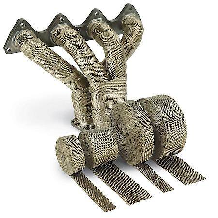 Titanium Exhaust Wrap, 6 Inches X 100 Feet, Handles 1800 Deg. Direct