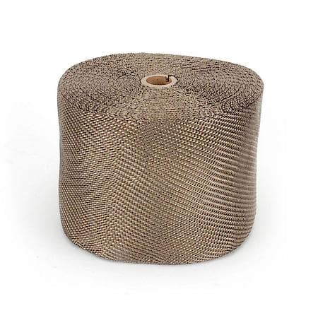 Titanium Exhaust Wrap, 6 Inches X 100 Feet, Handles 1800 Deg. Direct