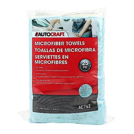 Microfiber Multi-Purpose Towels : 12" x 16", 25 Pack