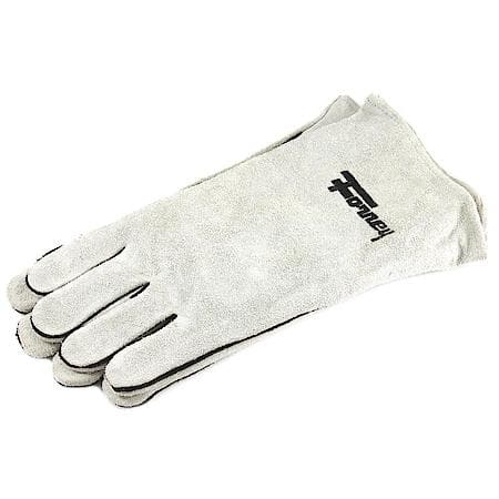 Welding Glove Gray Lined Leather