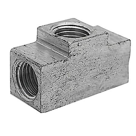 Union Tee - Inverted Flare Brass Fitting - All 3 Tube Sizes 1/4" - Weatherhead No. 702X4