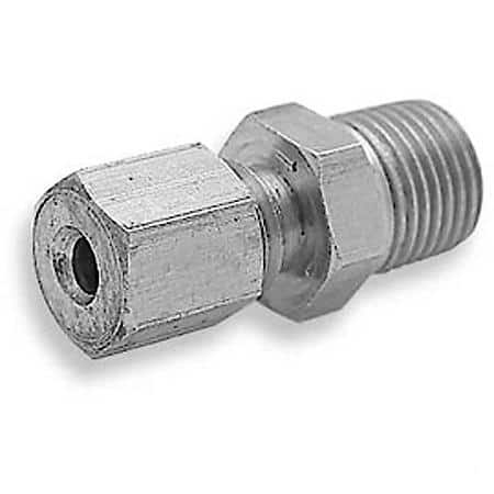 Male Connector - with Compression Fitting - Tube Size 1/8" x Pipe Thread 1/8" - Weatherhead No. 68X2