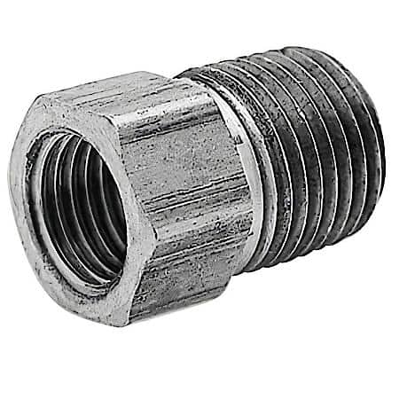 Male Connector - Inverted Flare Fitting - Tube Size 1/4" - Pipe Thread 1/8" - Weatherhead No. 202X4X4