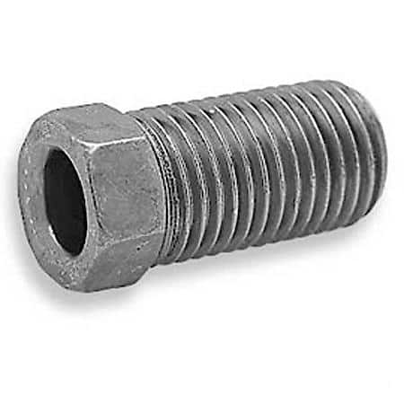 Long Steel Nut - Inverted Flare Fitting - Tube Size 1/4" - Weatherhead No. 7896X4