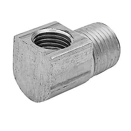 Male Elbow - Inverted Flare Fitting - Tube Size 3/8" - Pipe Thread 1/4" - Weatherhead No. 402X6