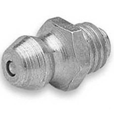 Short Straight Grease Fittings - 1/4"-28 Thread - Length 9/16"