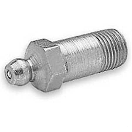 Long Straight Grease Fitting, 1/4"-28 Thread, Length 31/32" (Sold by each)