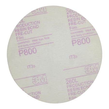 3M Stikit Finishing Film Disc, 01320, 6 in, P800 (Sold by each)