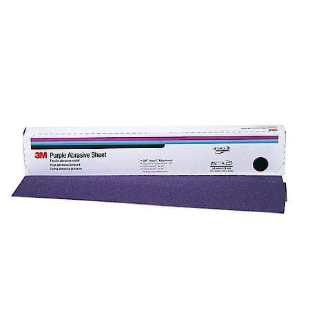 Purple Hookit Sheet, 01863, 2-3/4 In X 16-1/2 In, P180 (Sold by each)