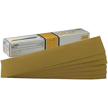 Hookit Gold Sheet, 02473, 2 3/4 In X 16 In, P120C (Sold by each)