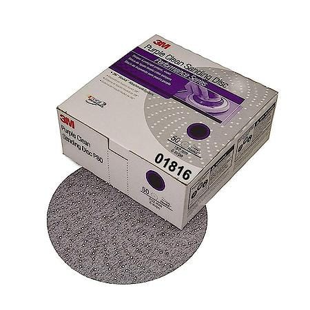 Purple Clean Sanding Hookit Disc, 01816, 6 In, P180C (Sold by each)