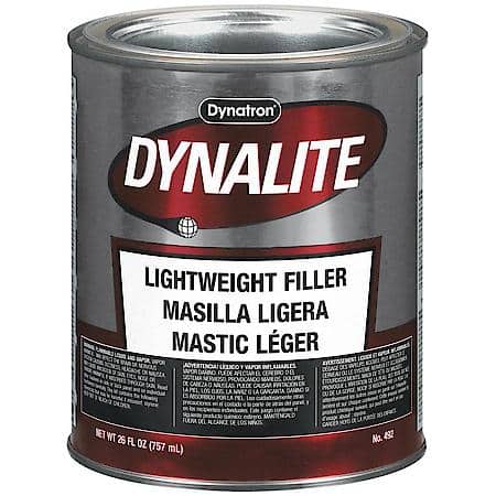 Dynatron Dynalite Body Filler, 492, 1 Quart (US), 12 per case