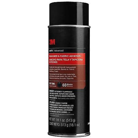 3M(TM) Headliner & Fabric Adhesive, 38808, 18.1 oz, 4 per case