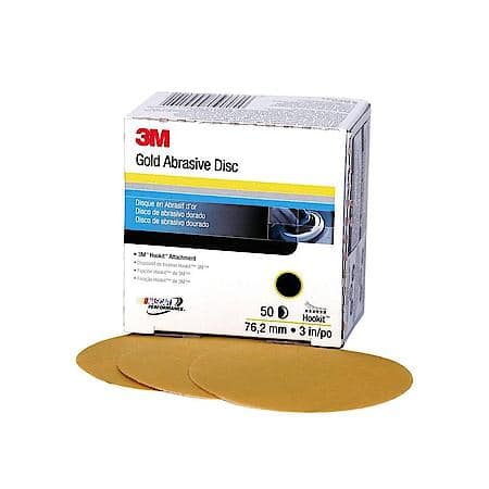 Hookit Gold Disc, 00914, 3 in, P320A (Sold by each)