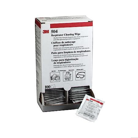 Respirator Cleaning Wipe 504/07065(AAD), Rsprtry Protection Syst Cmpnt (Sold by each)