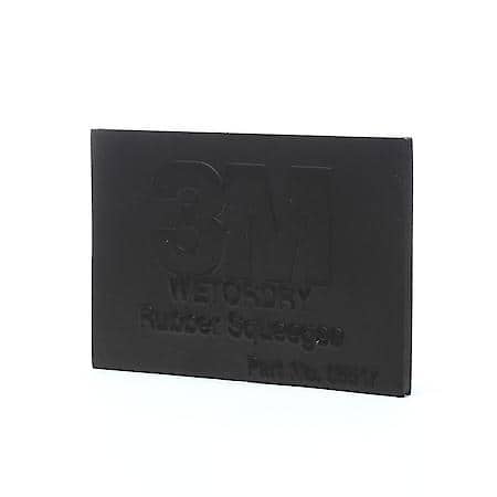 3M Wetordry Rubber Squeegee, 05517, 2 3/4 in x 4 1/4 in, 50 per case