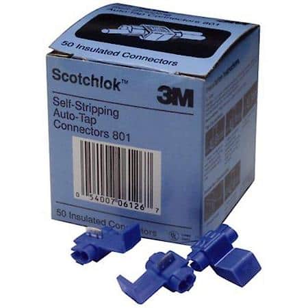 Scotchlok Electrical Insulation Displacement Connector 801 (Sold by each)