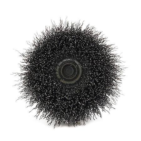 Cup Brush Crimped, 2 Inch x .008 Inch x 1/4 Inch Hex Shank
