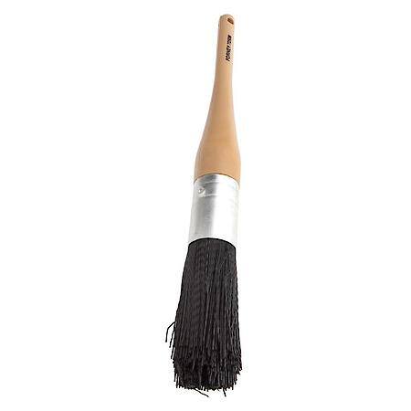 Parts Cleaning Brush Polypropylene Bristle Plastic Handle 10-1/2 In Length