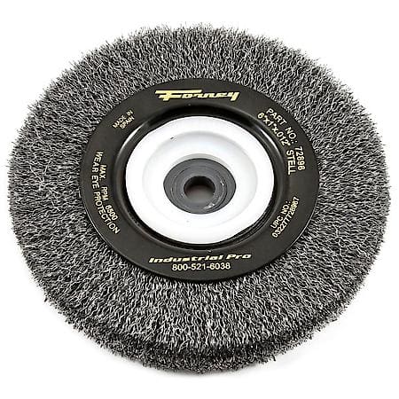 6In Crimp Bench Wheel 1In