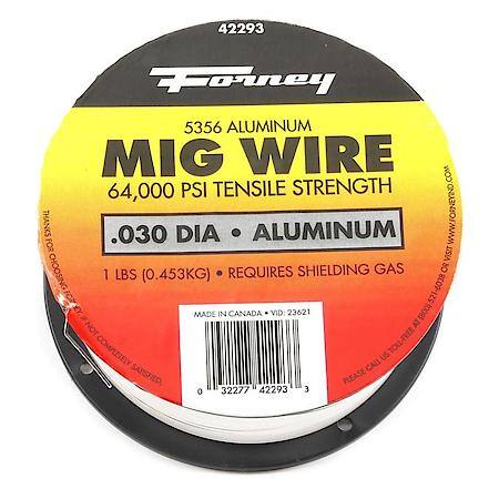 Aluminum Mig Wire .030 1 Lb Spool Alloy 5356