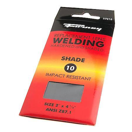 Welding Lens Shade #10 (Hardened) 2 In X 4-1/4 In